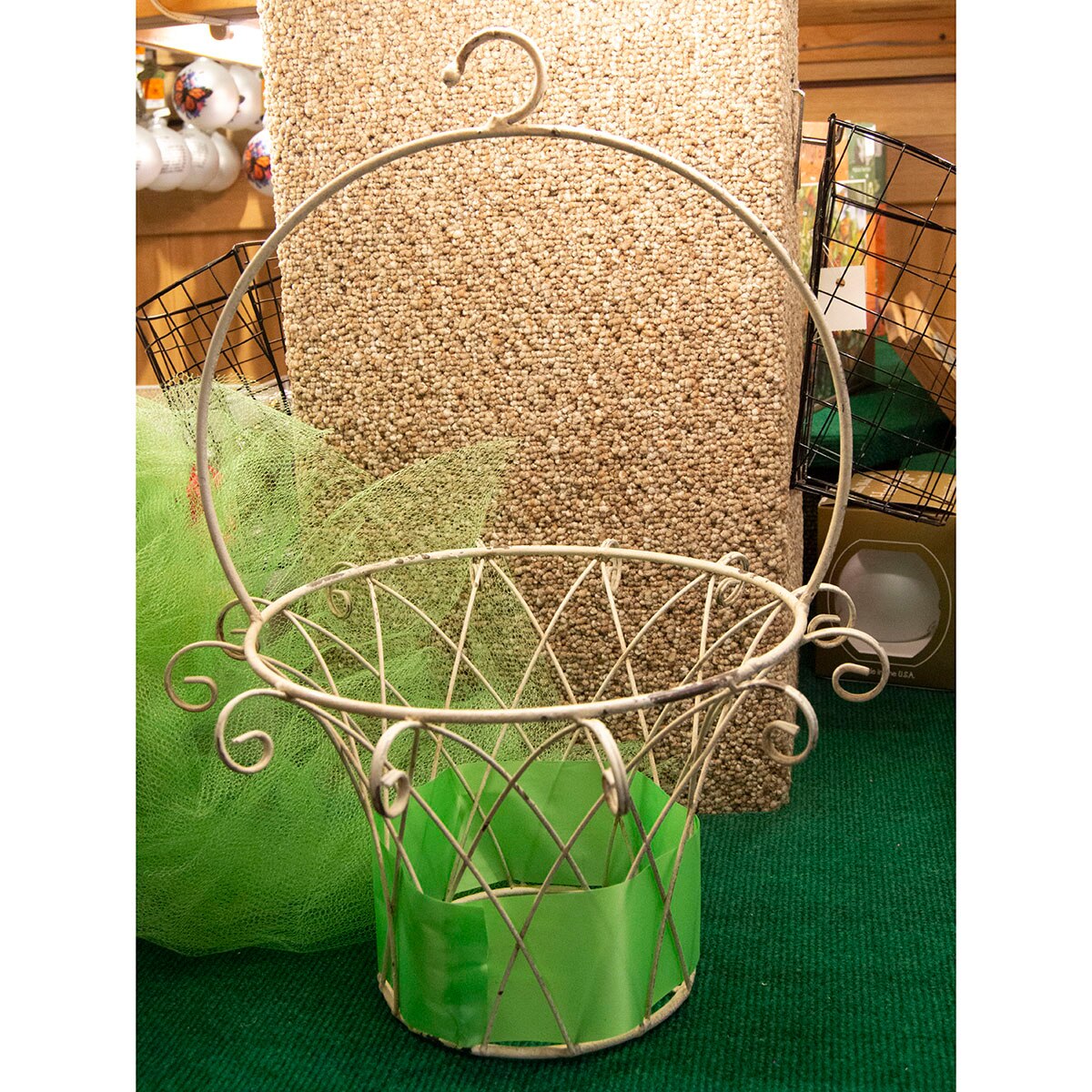 Ferris Wheel With Flower Baskets