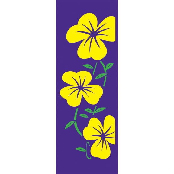 Yellow Flower Banner