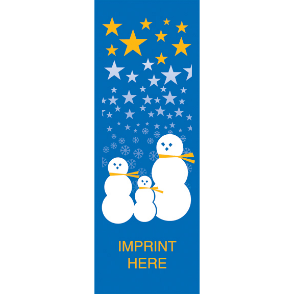 Snowman Family Banner