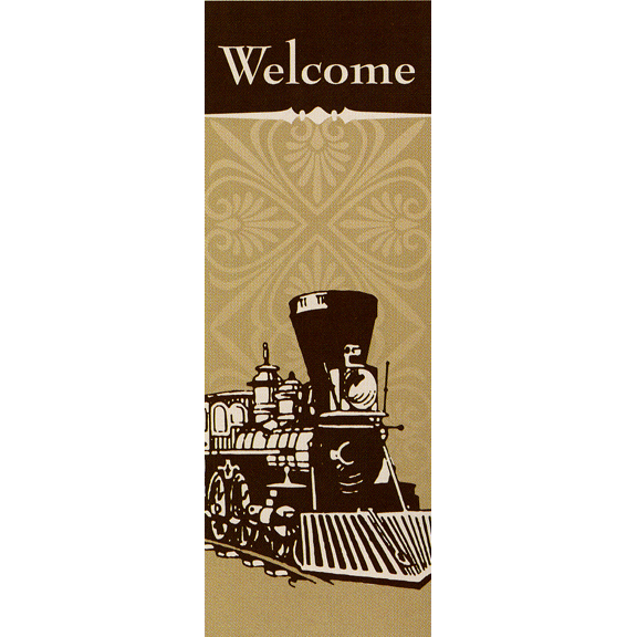 Welcome Train Digital Banner